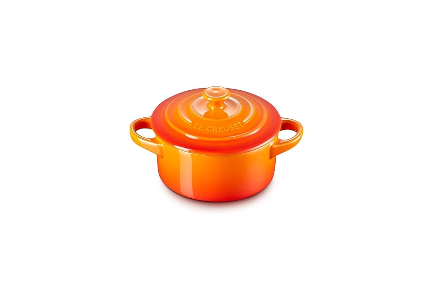 Amazon.com: Le Creuset Stoneware Mini Round Cocotte, 8 oz